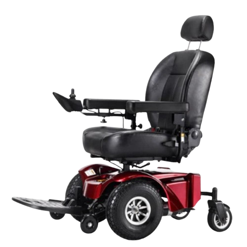 Left Side View Of The FreeRiderUSA Apollo Chair II Power Chair