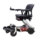 Left Side View Of The FreeRiderUSA Luggie Travel Power Wheelchair