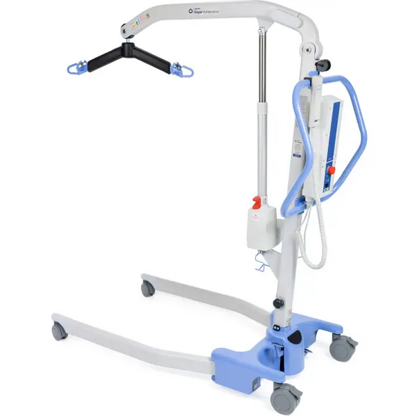 Left Side View Of The Joerns Hoyer Advance-E Portable Electric Professional Patient Lift