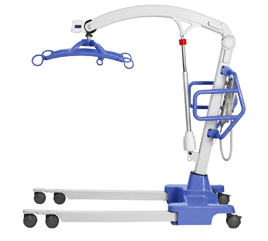 Left Side View Of The Joerns Hoyer Calibre® Bariatric Mobile Electric Lift