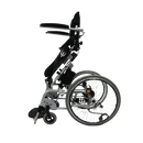Left Side View Of The Karman XO-101 Standing Wheelchair Shown In The Standing Position