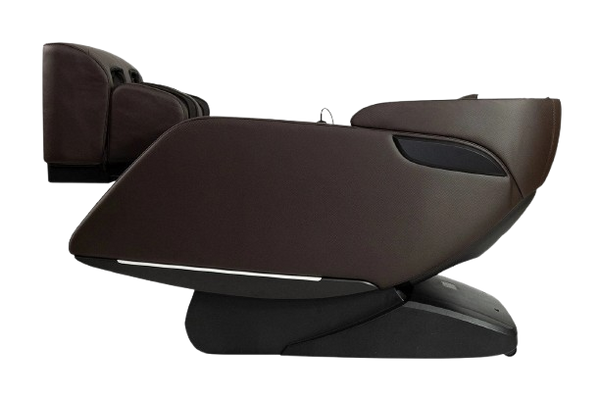 Left Side View Of The Kyota Genki M380 Massage Chair In Brown Color