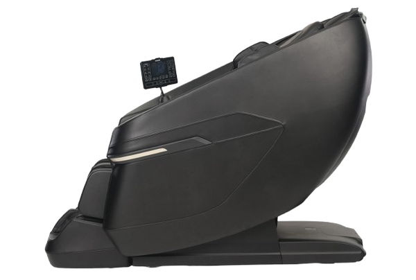 Left Side View Of The Kyota Zenyu M338 Massage Chair Shown In The Upright Position