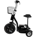 Left Side View Of The MotoTec Electric Trike 48v 500w