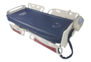 Left Side View Of The ObboMed OB-1600 Low Air Loss Alternating Pressure Mattress with Lateral Rotation Shown In The Flat Position 