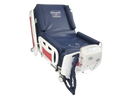 Left Side View Of The ObboMed OB-3682B UltraAir Bariatric Pressure Relief Mattress Shown In The Fowler Position