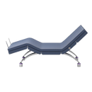 Left Side View Of The Rize Aviada Adjustable Bed Shown With Head And Leg Articulation 