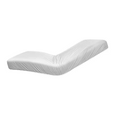 Vista lateral izquierda del protector de colchón impermeable para la cama giratoria StarSleep Arlo