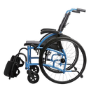 Left Side View Of The Strongback 24 Flip Back Arms Ultra-Lightweight Wheelchair