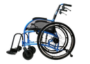 Left Side View Of The Strongback 24 +AB Ultra-Lightweight Wheelchair