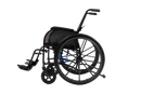 Left Side View Of The Strongback ErgoSteel Wheelchair