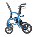 Left Side View Of The Strongback Mobility SEATA Rollator