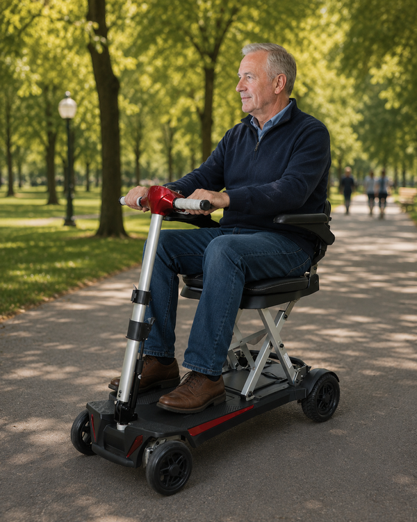 Enhance Mobility MobiFree Lightweight Travel Mobility Scooter