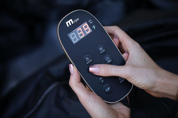 MSpa CAMARO Inflatable Round Bubble Spa 6 Person Capacity