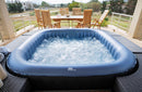 MSpa TEKAPO Inflatable Square Bubble Spa 6 Person Capacity