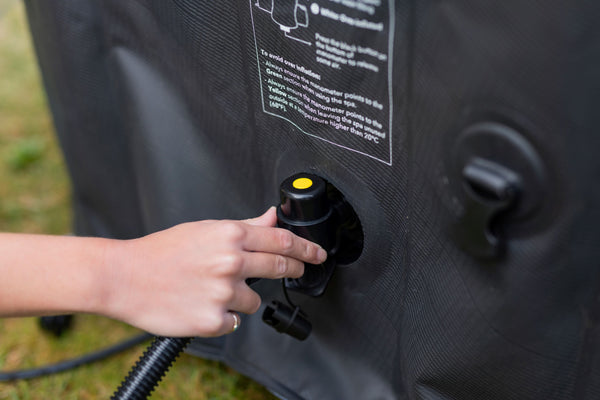 MSpa TEKAPO Inflatable Square Bubble Spa 6 Person Capacity