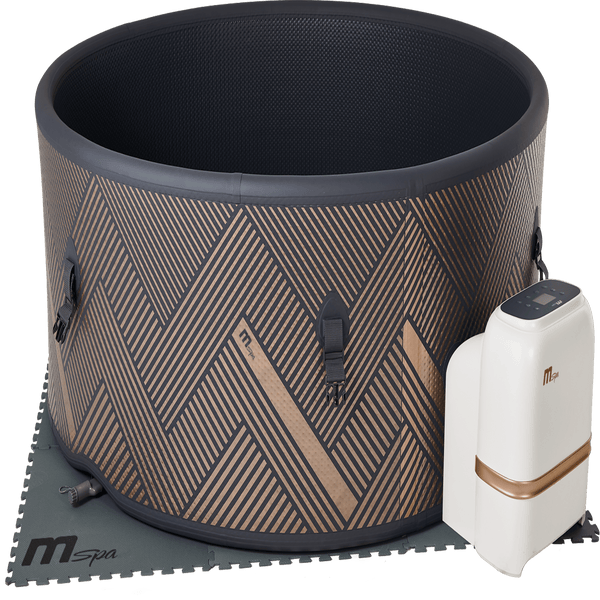 MSpa MONO Inflatable Round Bubble Spa 6 Person Capacity