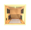Overhead Interior View Of The Dynamic Avila 2-Person Low EMF FAR Infrared Indoor Sauna | DYN‐6103‐01