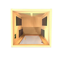 Overhead Interior View Of The Dynamic Avila Elite 2-Person Ultra Low EMF FAR Infrared Indoor Sauna | DYN-6103-01 Elite