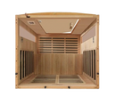 Overhead Interior View Of The Dynamic Versailles 2-Person Low EMF Far Infrared Indoor Sauna | DYN‐6202‐03