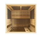 Overhead Interior View Of The Dynamic Vittoria 2-Person Low EMF FAR Infrared Indoor Sauna | DYN-6220-01