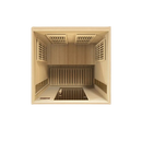 Overhead Interior View Of The Maxxus 2-Person Low EMF FAR Infrared Indoor Sauna | MX-K206-01