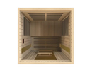 Overhead Interior View Of The Maxxus Serenity 2-Person Low EMF FAR Infrared Indoor Sauna | MX‐LS2‐01