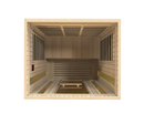 Overhead Interior View Of The Maxxus Trinity 3-Person Low EMF FAR Infrared Indoor Sauna | MX‐LS3‐01
