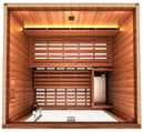 Overhead View Of The Golden Designs Sundsvall 2-Person Indoor Sauna | GDI-7289-02