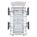 Overhead View Of The Joerns Bariatric Healthcare Bed System RC 750