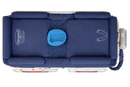 Overhead View Of The ObboMed OB-3682B UltraAir Bariatric Pressure Relief Mattress Shown In The Flat Position