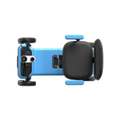 Overhead View Of The Paiseec L5 Mobility Scooter In The Upright Position And Shown In Blue Color