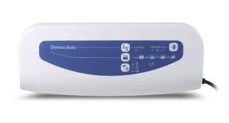 Overhead View Of The Panel Of The Control Unit For The Wellell Domus Auto: Automatic Pressure Redistribution Mattress System
