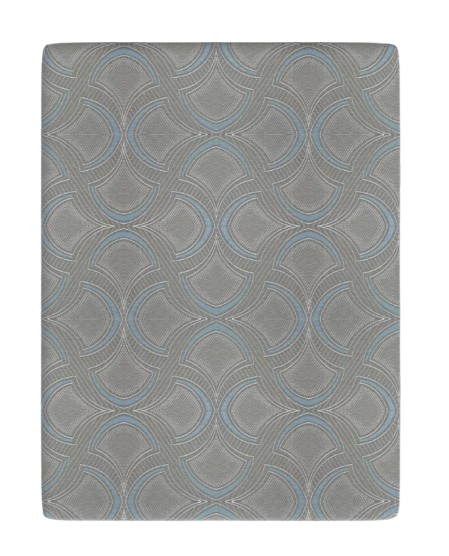 Overhead View Of The Rize Home Cool Choice 14" Memory Foam Mattress Shown With Soft Side Up