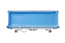 Overhead View Of The TR Equipment Battery Operated Bariatric Shower Trolley TR-3200