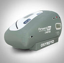 OxyRevo Forward90 Portable Sitting Hyperbaric Chamber Front View