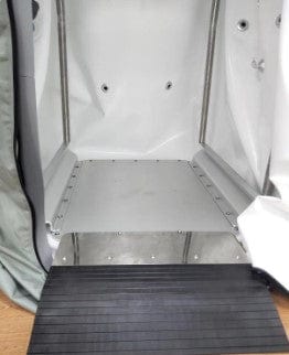 OxyRevo Heal40 Soft Hyperbaric Chamber Close Up View Of Wheelchair Ramp