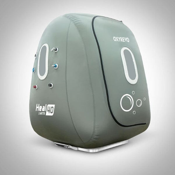 OxyRevo Heal40 Soft Hyperbaric Chamber Front View Closed Door