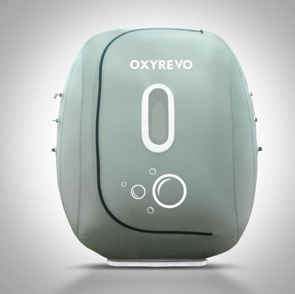 OxyRevo Heal40 Soft Hyperbaric Chamber Front View Closed Door 