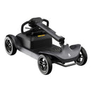 Paiseec S1 Mobility Scooter Front View Gray Color Folded Position