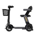 Paiseec S3 Mobility Scooter Side View Gray Color With Basket