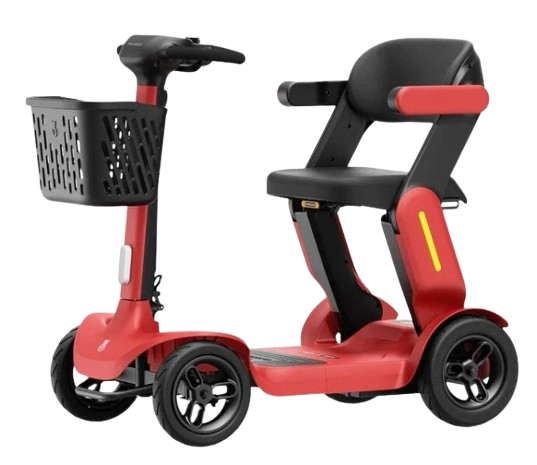 Paiseec S3 Side View Red Color With Basket