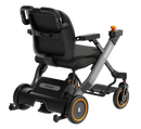 Paiseec W3 Electric Wheelchair Orange And Black Rear View