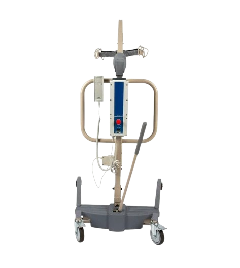 Rear Centered View Of The Dynarex Electric Patient Lift