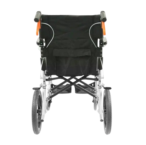 Rear Centered View Of The Karman Ergo Flight Transport Wheelchair