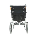 Rear Centered View Of The Karman Ergo Lite Transport Wheelchair