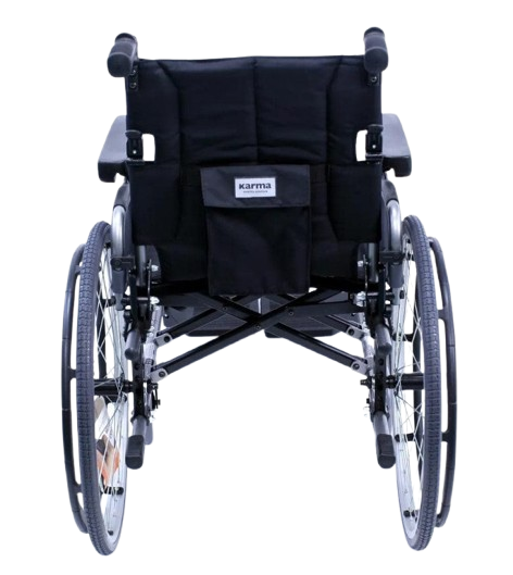 Rear Centered View Of The Karman Flexx Wheelchair