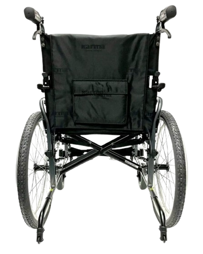 Rear Centered View Of The Karman KM-8520X Bariatric Wheelchair