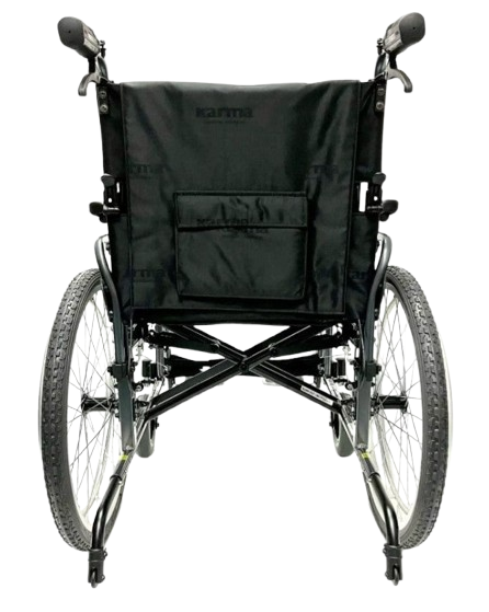 Rear Centered View Of The Karman KM-8520X Bariatric Wheelchair