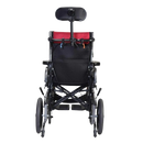 Rear Centered View Of The Karman VIP2-TR Tilt-In-Space Transport Wheelchair